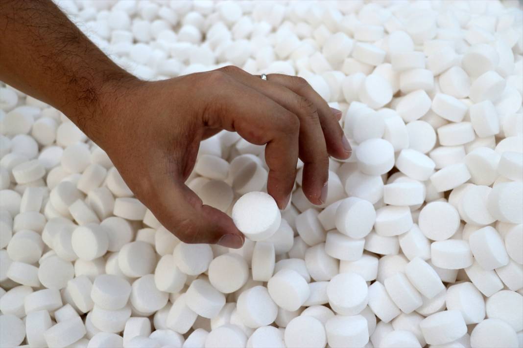 Konya'da bir paletle başladıkları tuz ihracatını 70 ülkede 200 bin palete çıkardılar 21