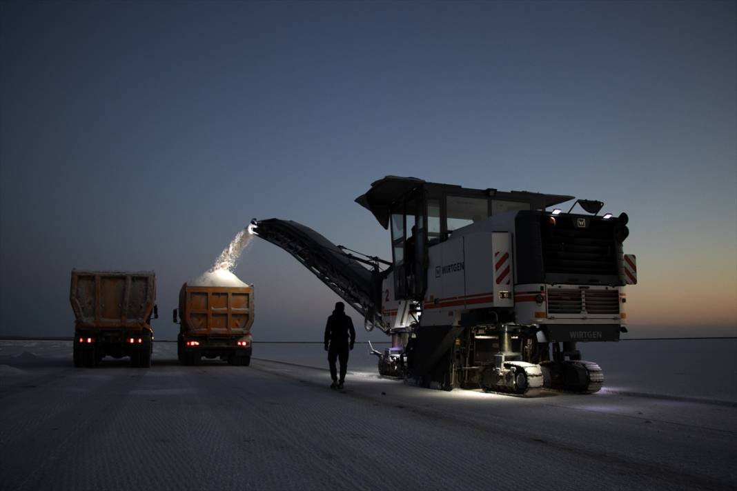 Konya'da bir paletle başladıkları tuz ihracatını 70 ülkede 200 bin palete çıkardılar 5