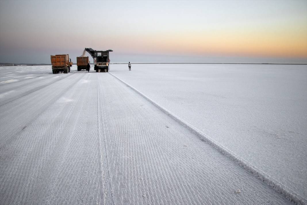 Konya'da bir paletle başladıkları tuz ihracatını 70 ülkede 200 bin palete çıkardılar 7