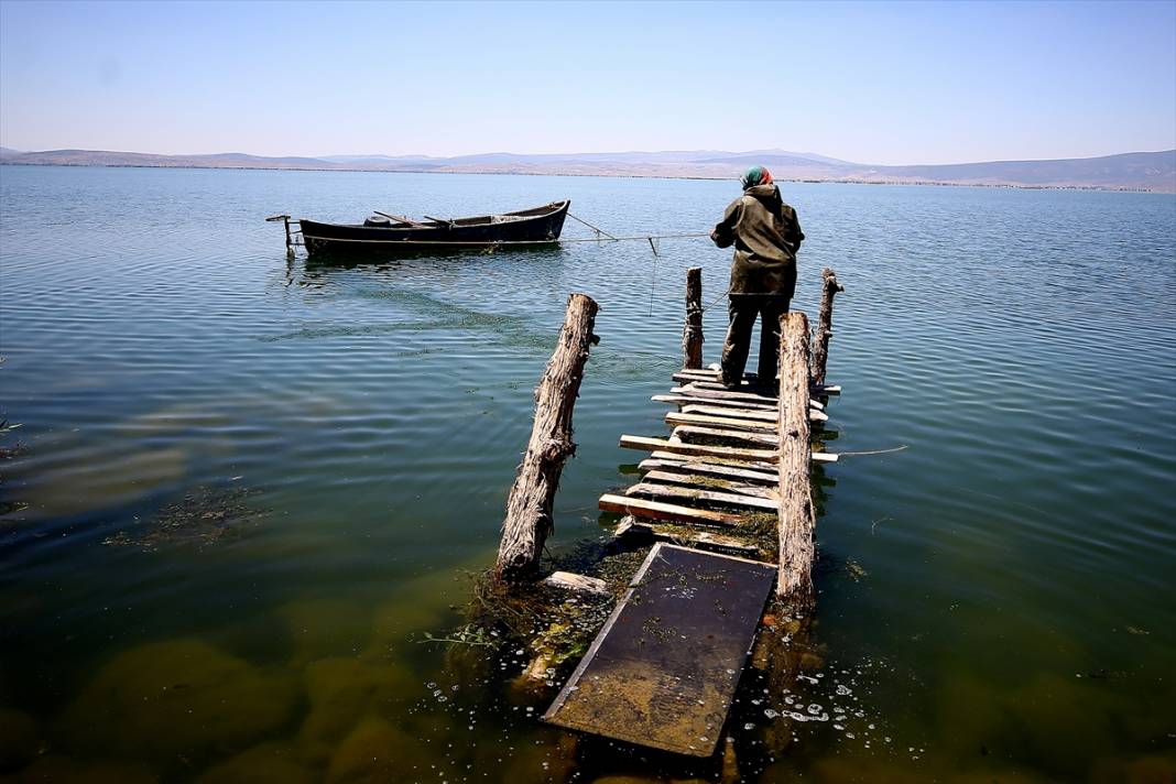 Konya'daki Suğla Gölü, mevsimsel kuraklık nedeniyle zor günler yaşıyor 3