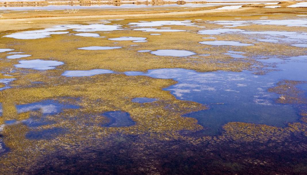 Konya'daki Suğla Gölü, mevsimsel kuraklık nedeniyle zor günler yaşıyor 6