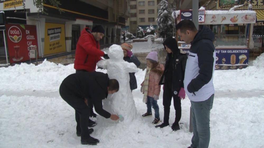 Konya'da kar yağışının güzelliği fotoğraf karelerine yansıdı 21