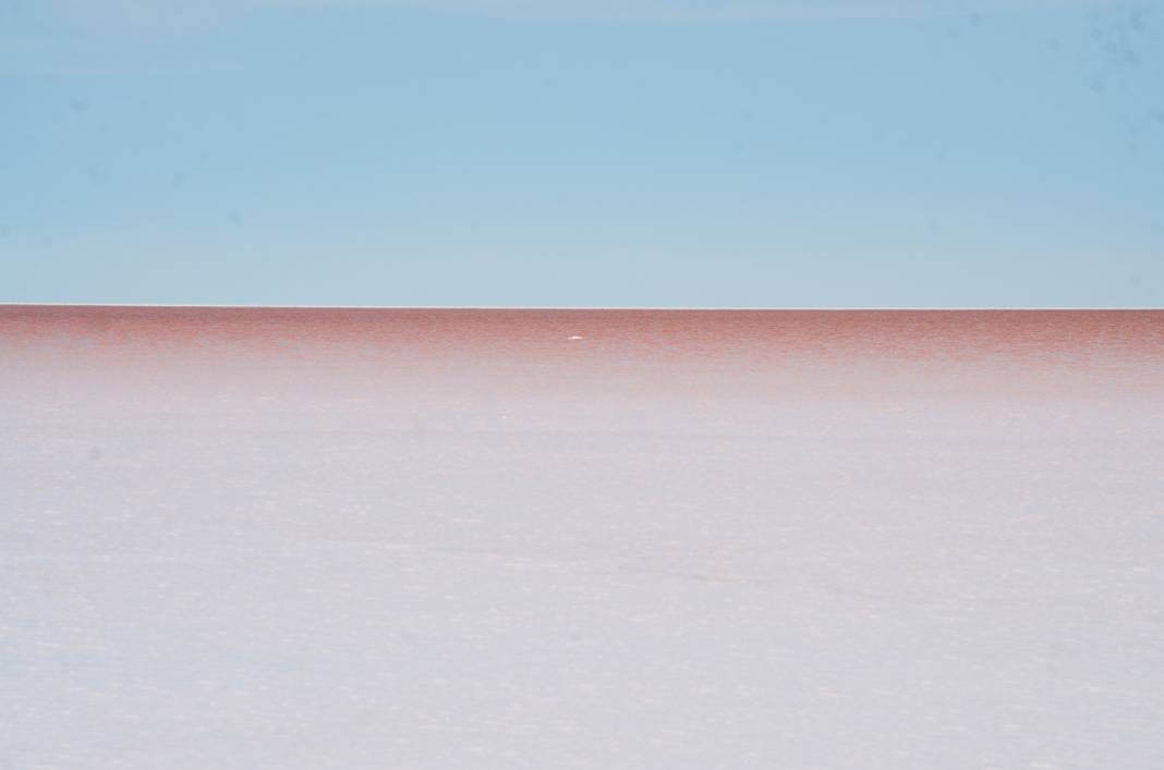 Tuz Gölü, pespembe renge büründü! 5
