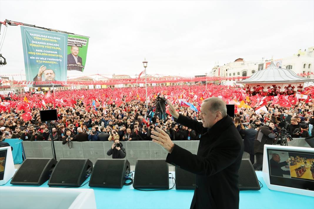 Cumhurbaşkanı Erdoğan Konya’da 11