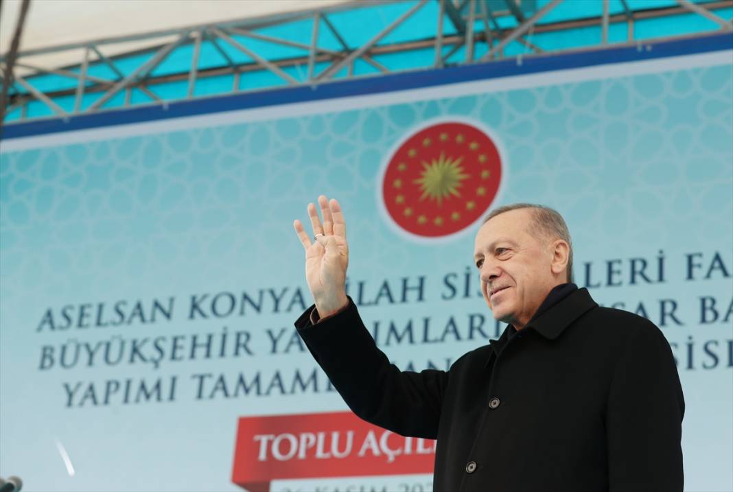 Cumhurbaşkanı Erdoğan Konya’da 17