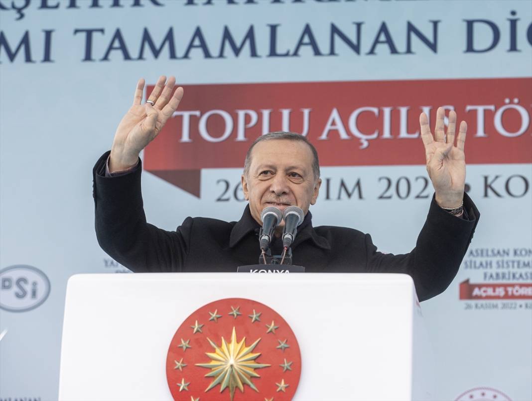 Cumhurbaşkanı Erdoğan Konya’da 5