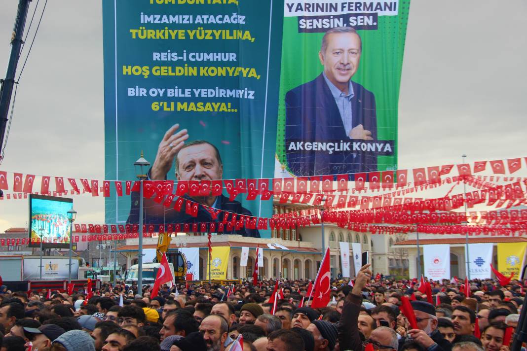 Cumhurbaşkanı Erdoğan Konya’da 60