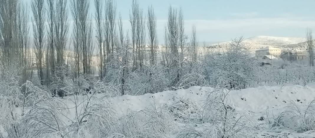Konya'dan kar manzaraları 2023 4
