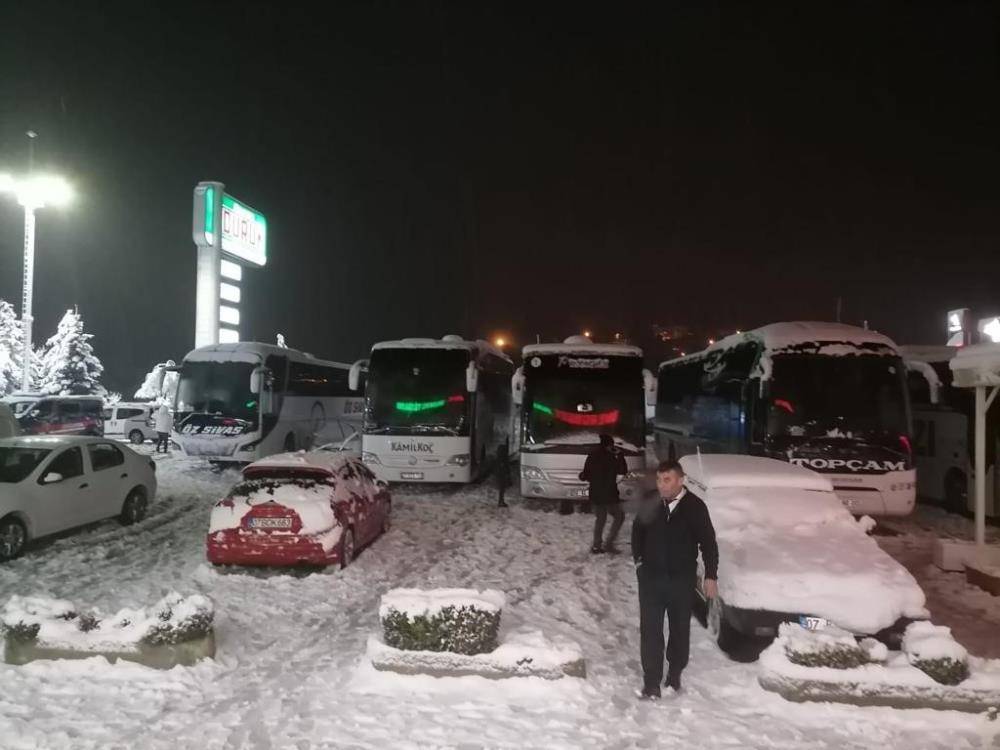 Konya'dan kar kareleri 20