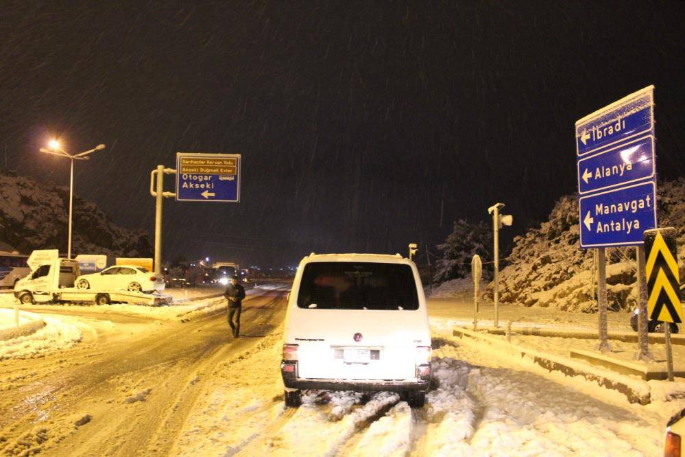 Konya'dan kar kareleri 28