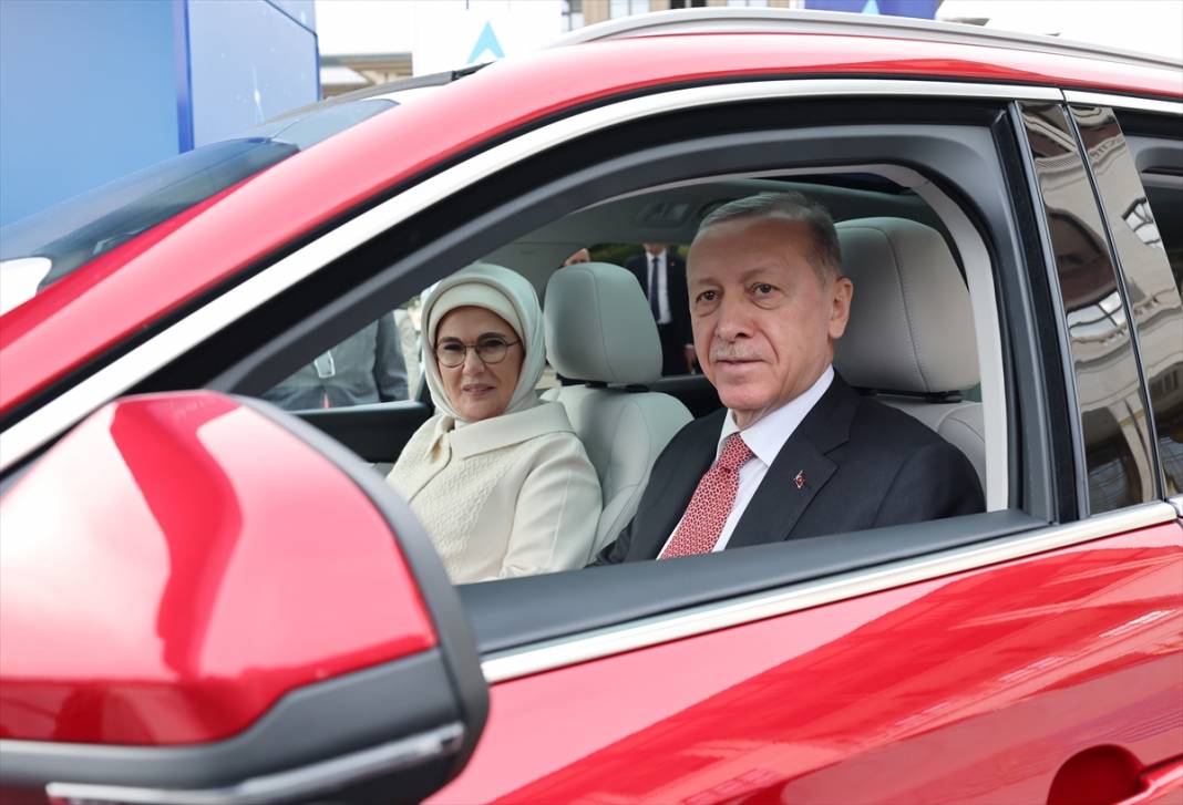 Cumhurbaşkanı Erdoğan'a Togg otomobili teslim edildi 20
