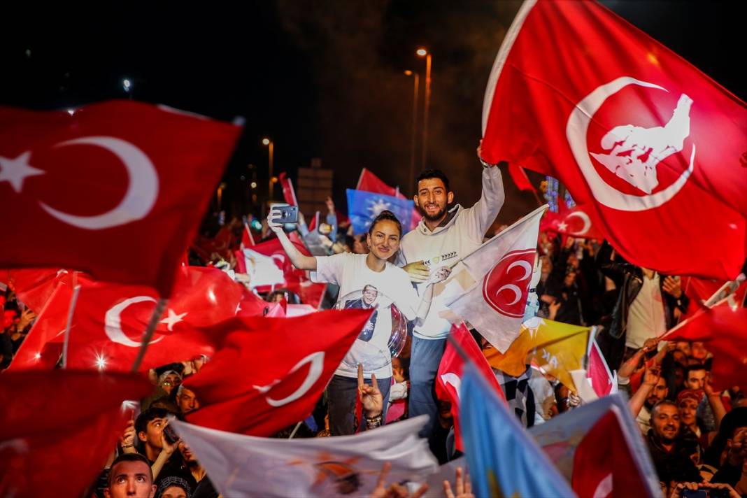 Cumhurbaşkanı Erdoğan'ın seçim başarısı böyle kutlandı 40