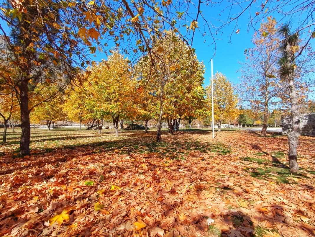 Konya’daki bu parkın sonbaharı bambaşka 13
