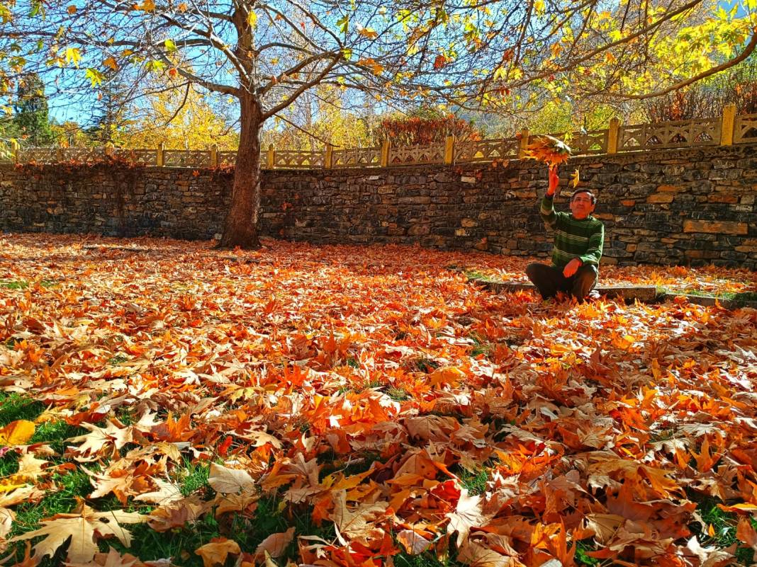 Konya’daki bu parkın sonbaharı bambaşka 16