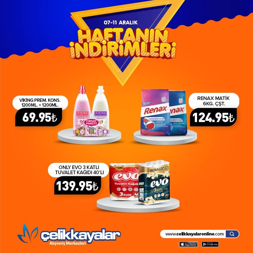 Konya Çelikkayalar Market yeni indirimli ürünler listesini açıkladı 7