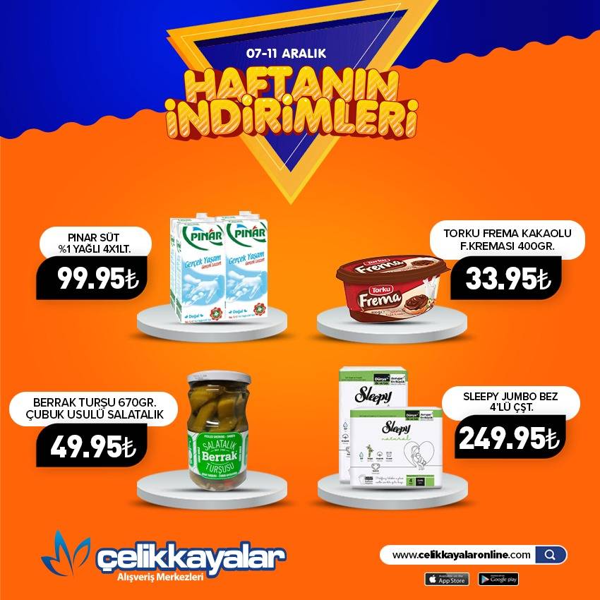 Konya Çelikkayalar Market yeni indirimli ürünler listesini açıkladı 8