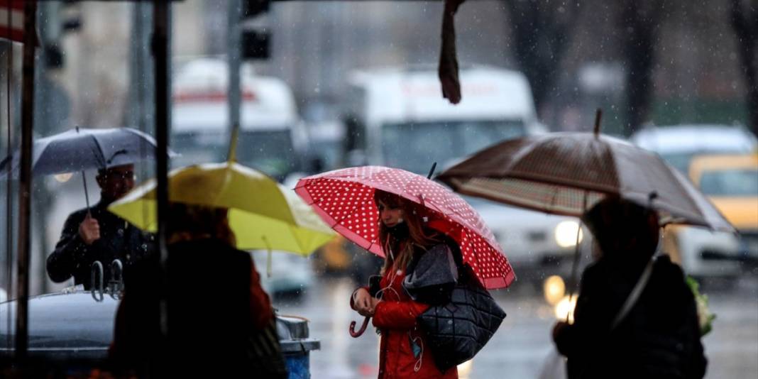 Konya'ya yağmur ve soğuk hava uyarısı geldi 3