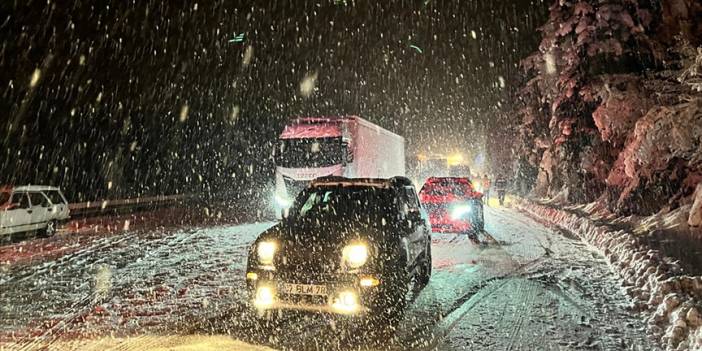 Konya’da bu gece kar yağışı beklenen ilçeler açıklandı