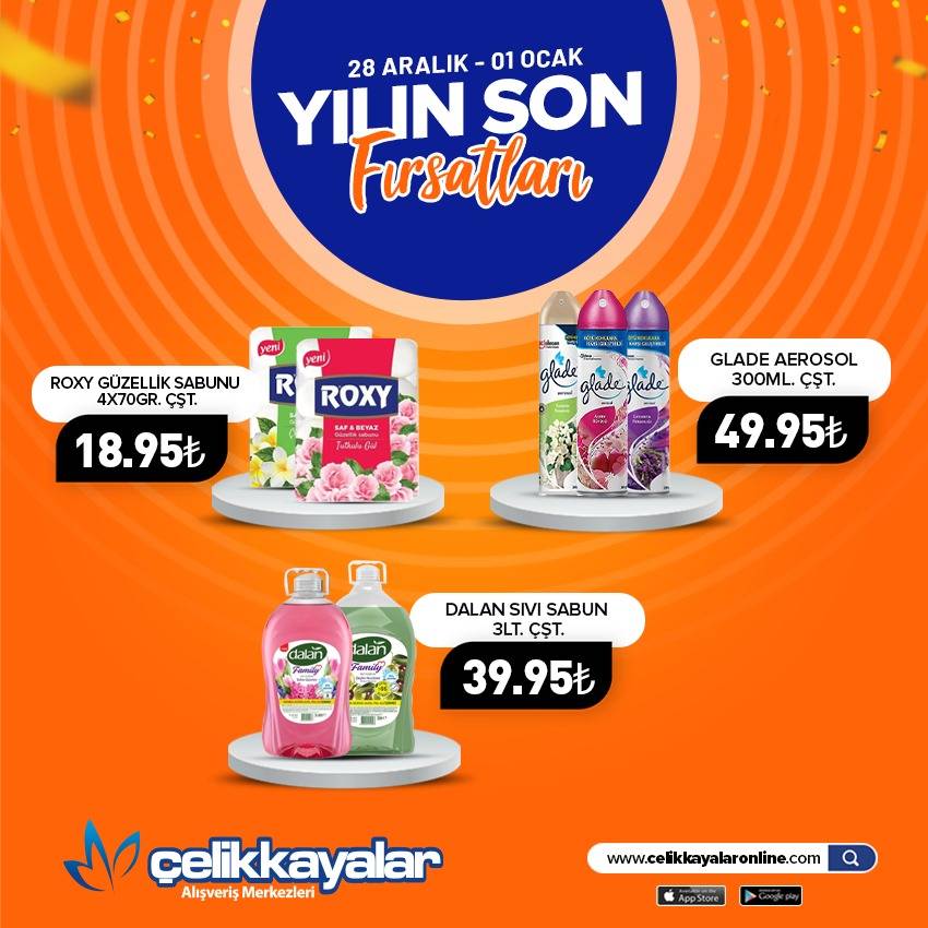 Konya'nın zincir marketinde yılın son indirimleri başladı 12