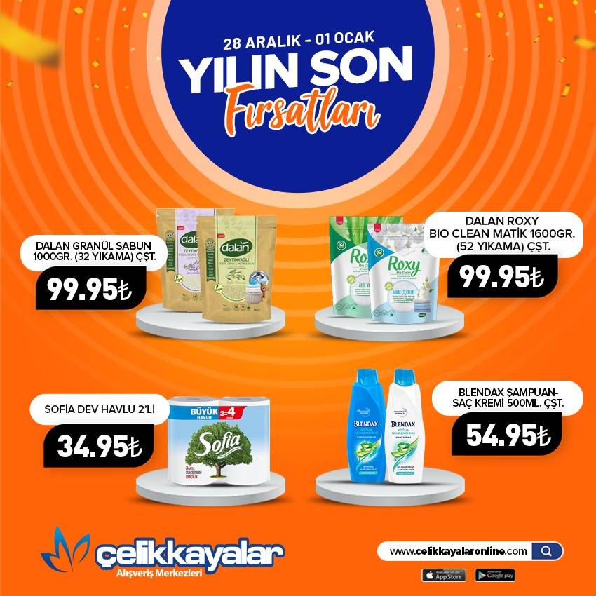 Konya'nın zincir marketinde yılın son indirimleri başladı 13