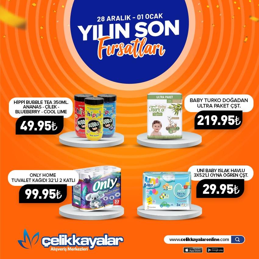 Konya'nın zincir marketinde yılın son indirimleri başladı 14