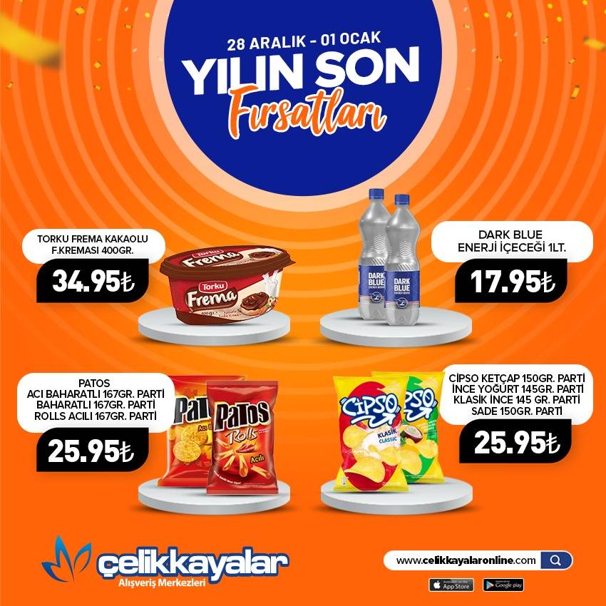 Konya'nın zincir marketinde yılın son indirimleri başladı 19