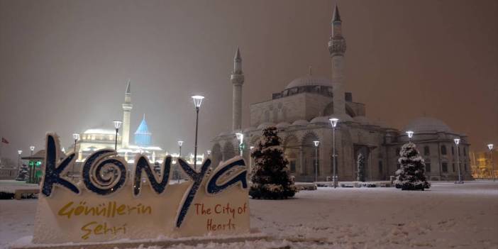 Konya'ya 2 gün yoğun kar yağacak