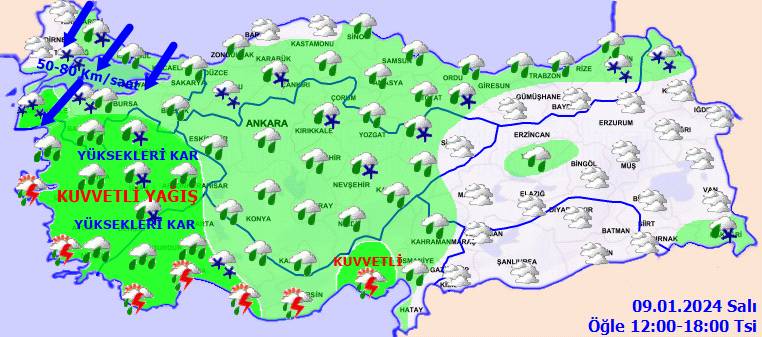 Meteoroloji açıkladı: Konya'ya 4 gün kar yağacak! 15