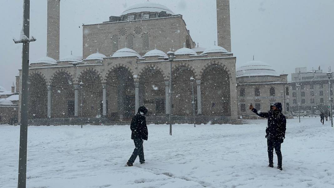 Meteoroloji açıkladı: Konya'ya 4 gün kar yağacak! 22
