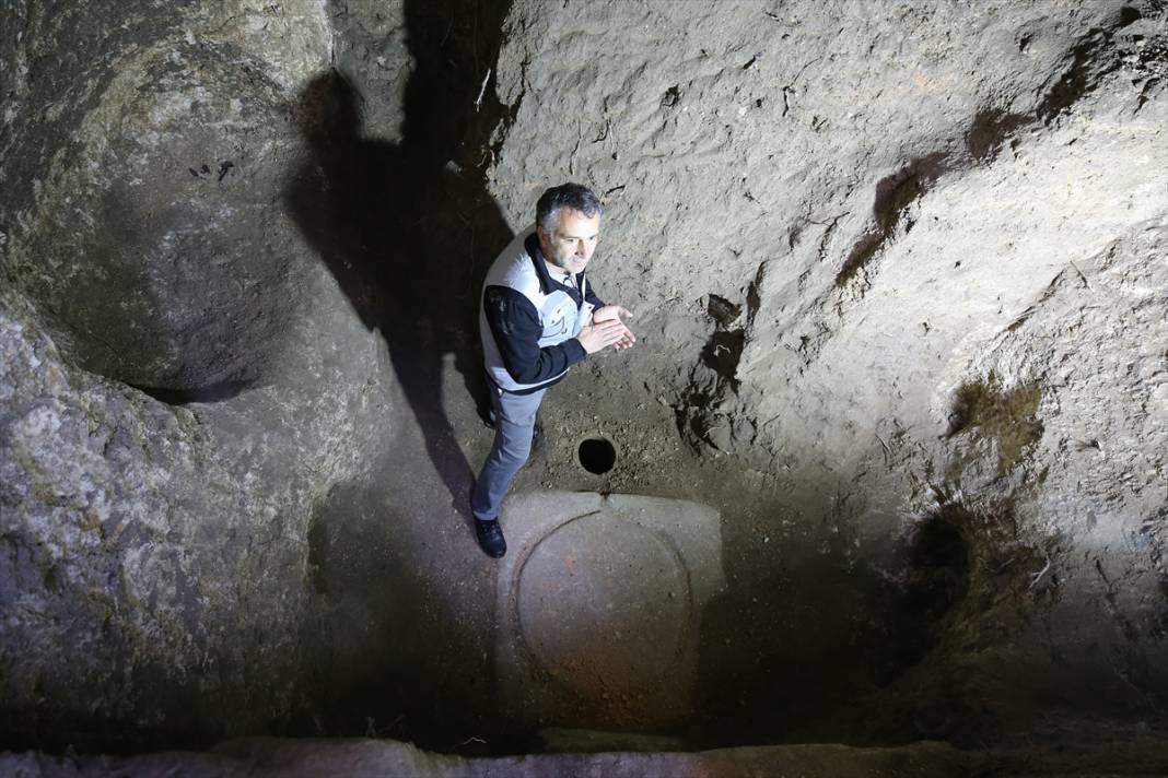 Konya’nın yeraltı saray dolu ilçesinde yeni keşif 10