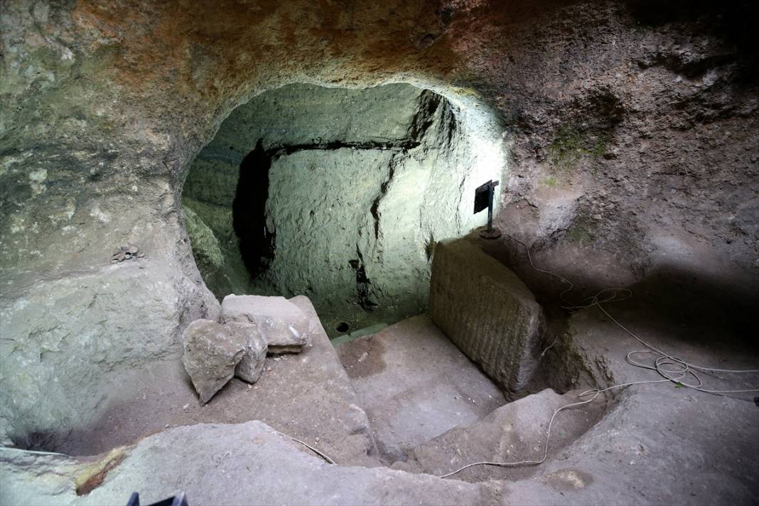 Konya’nın yeraltı saray dolu ilçesinde yeni keşif 13