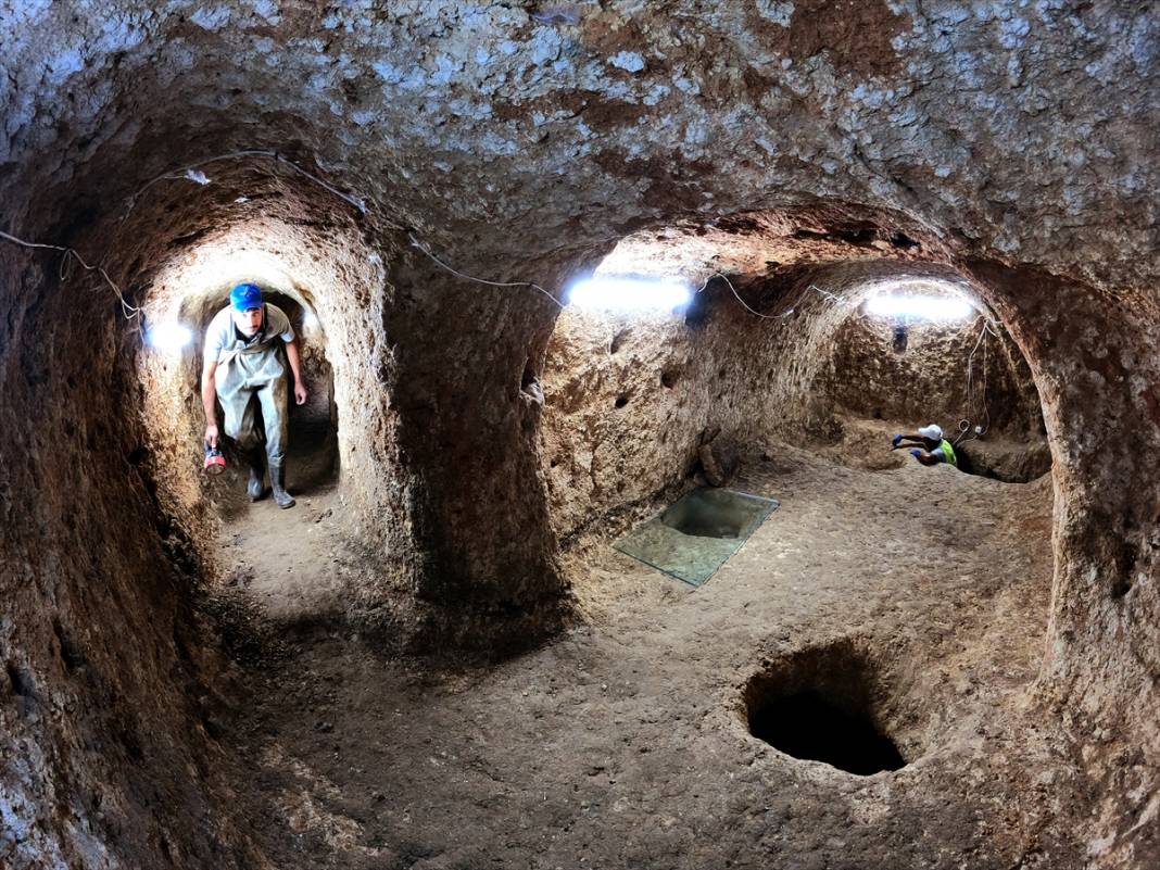 Konya’nın yeraltı saray dolu ilçesinde yeni keşif 17