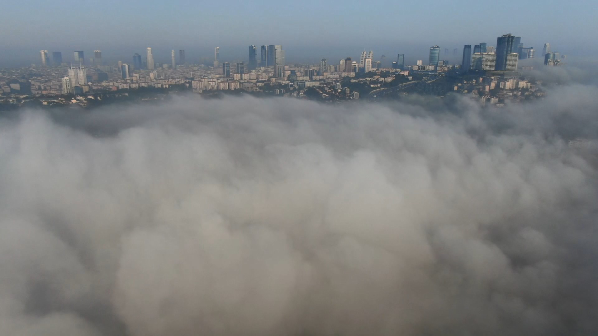 Boğaz'da büyüleyen sis manzarası 11