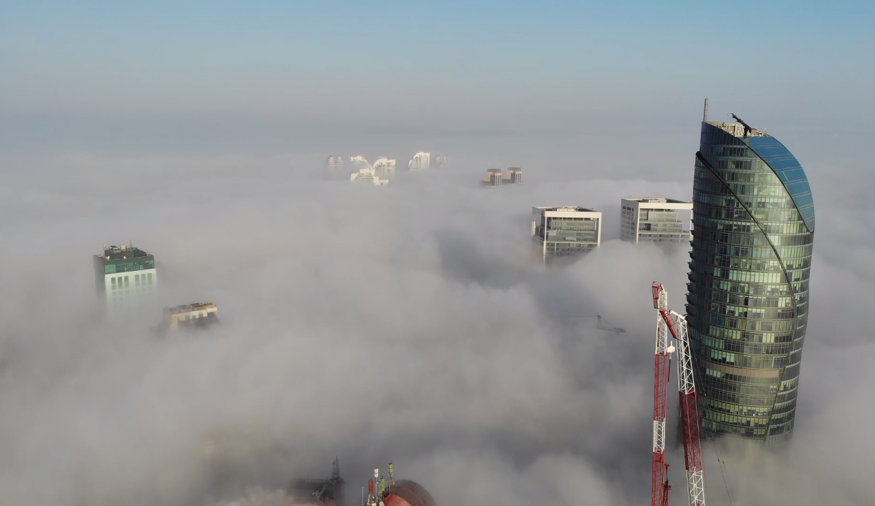 Boğaz'da büyüleyen sis manzarası 12