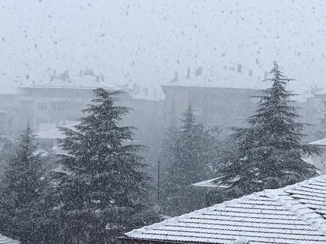 Meteoroloji, Konya’da kar yağışı için yeni tarih verdi 6