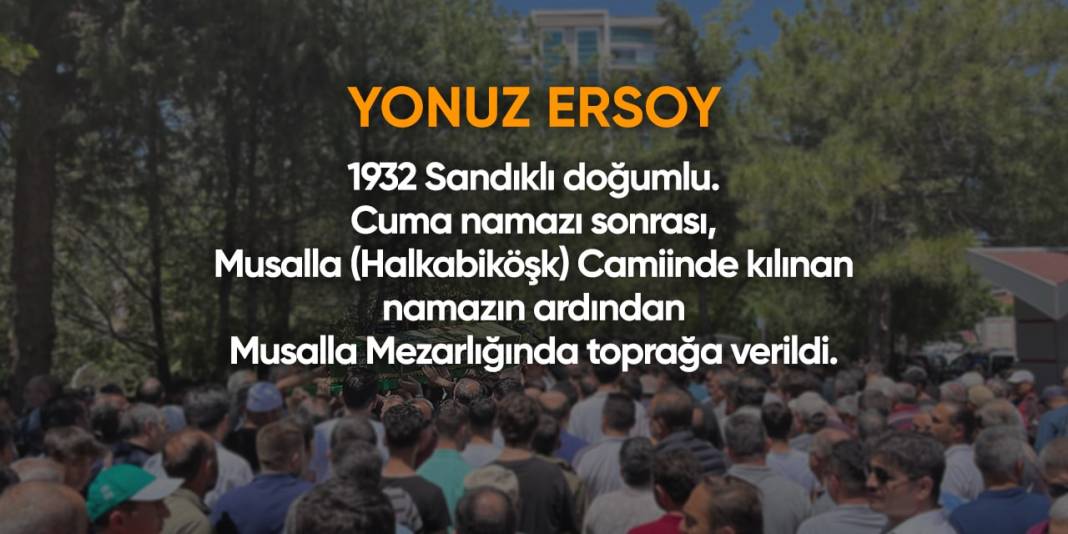 Bugün Konya’da vefat edenler (23 Şubat 2024) 11