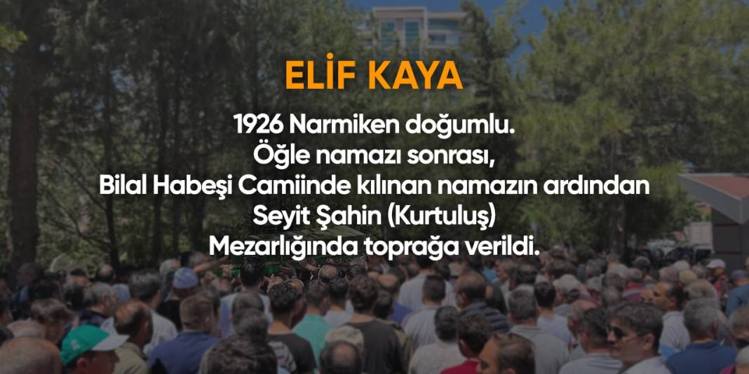 Bugün Konya’da vefat edenler (24 Şubat 2024) 6