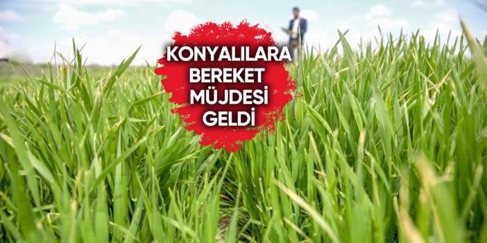 Konya’da bol yağışlı günler başlıyor