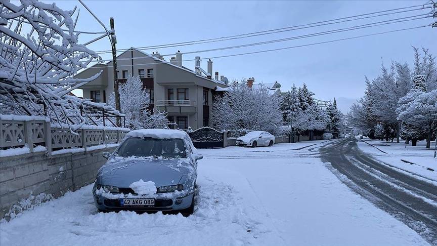 Konya’da bu tarihte kar yağışı bekleniyor 7