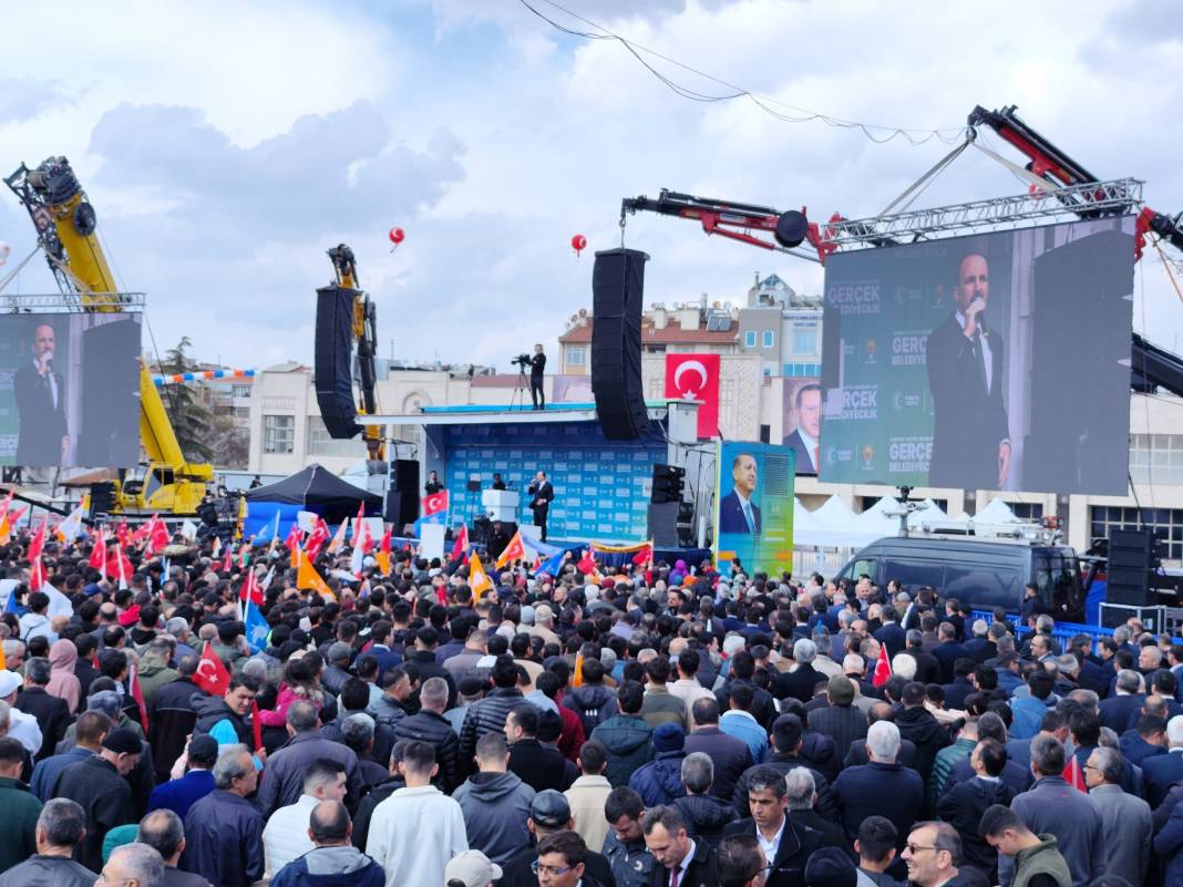 Cumhurbaşkanı Erdoğan Konya'da! İşte dev mitingden kareler 12