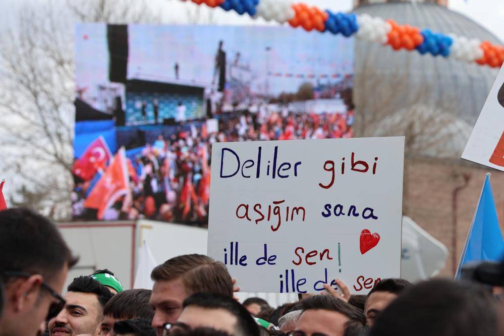 Cumhurbaşkanı Erdoğan Konya'da! İşte dev mitingden kareler 35