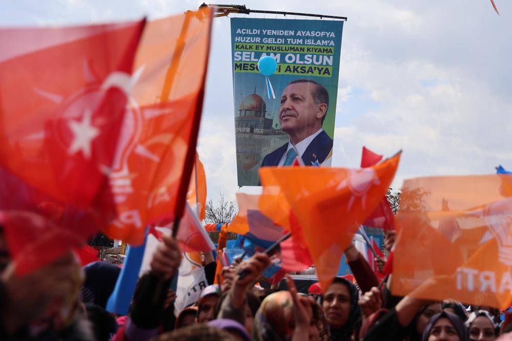 Cumhurbaşkanı Erdoğan Konya'da! İşte dev mitingden kareler 38