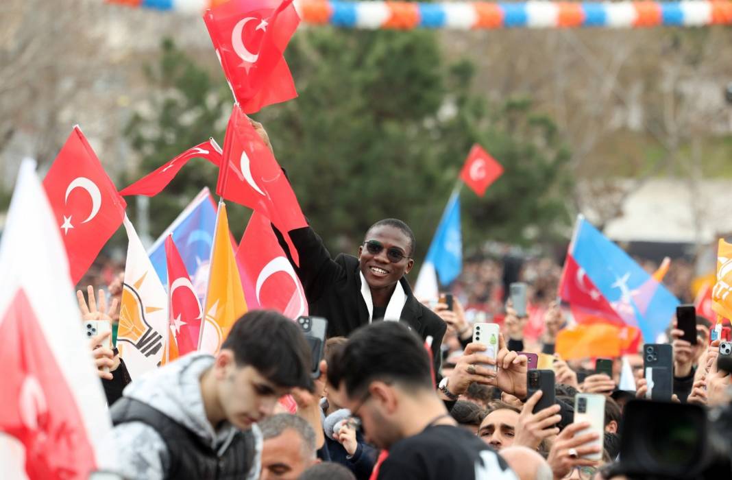 Cumhurbaşkanı Erdoğan Konya'da! İşte dev mitingden kareler 58