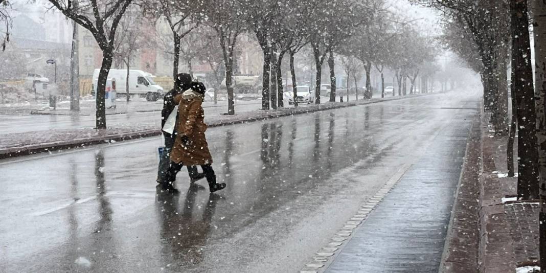 Konyalılar 4 güne dikkat! Yağmur, kar ve soğuk geliyor 2