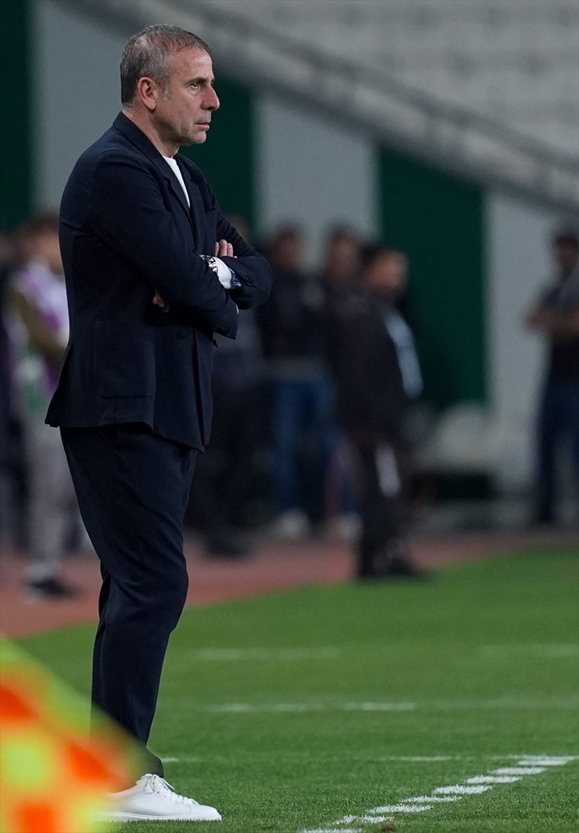 Konyaspor - Trabzonspor maçında gergin anlar 41