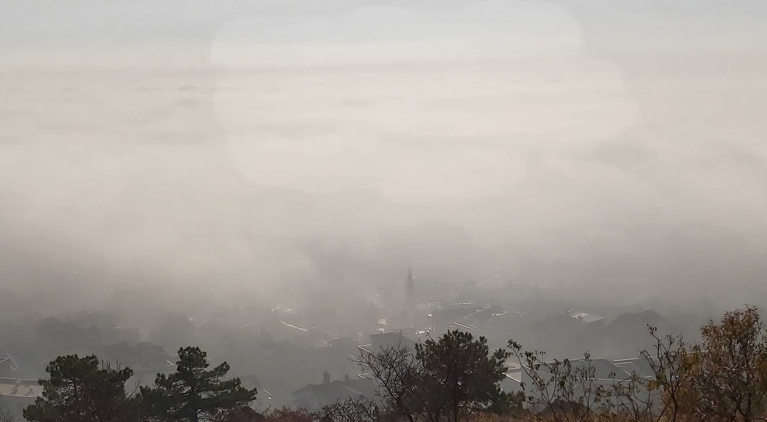 Konya'da muhteşem sis manzarası 1