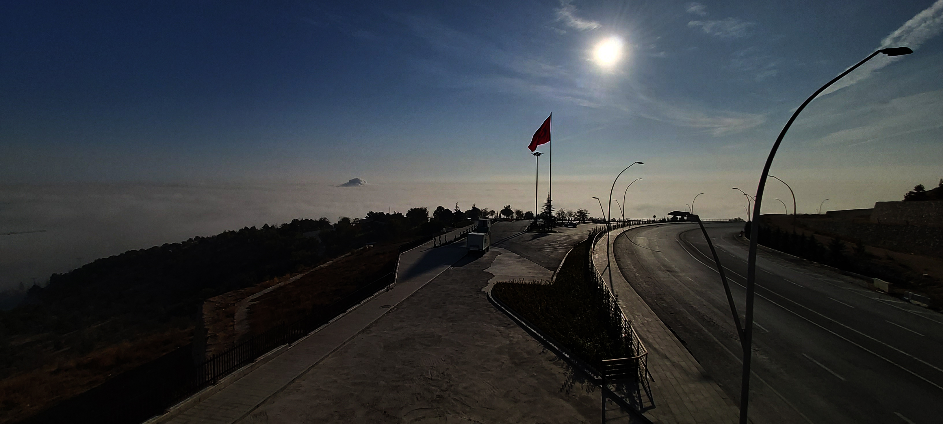 Konya'da muhteşem sis manzarası 10