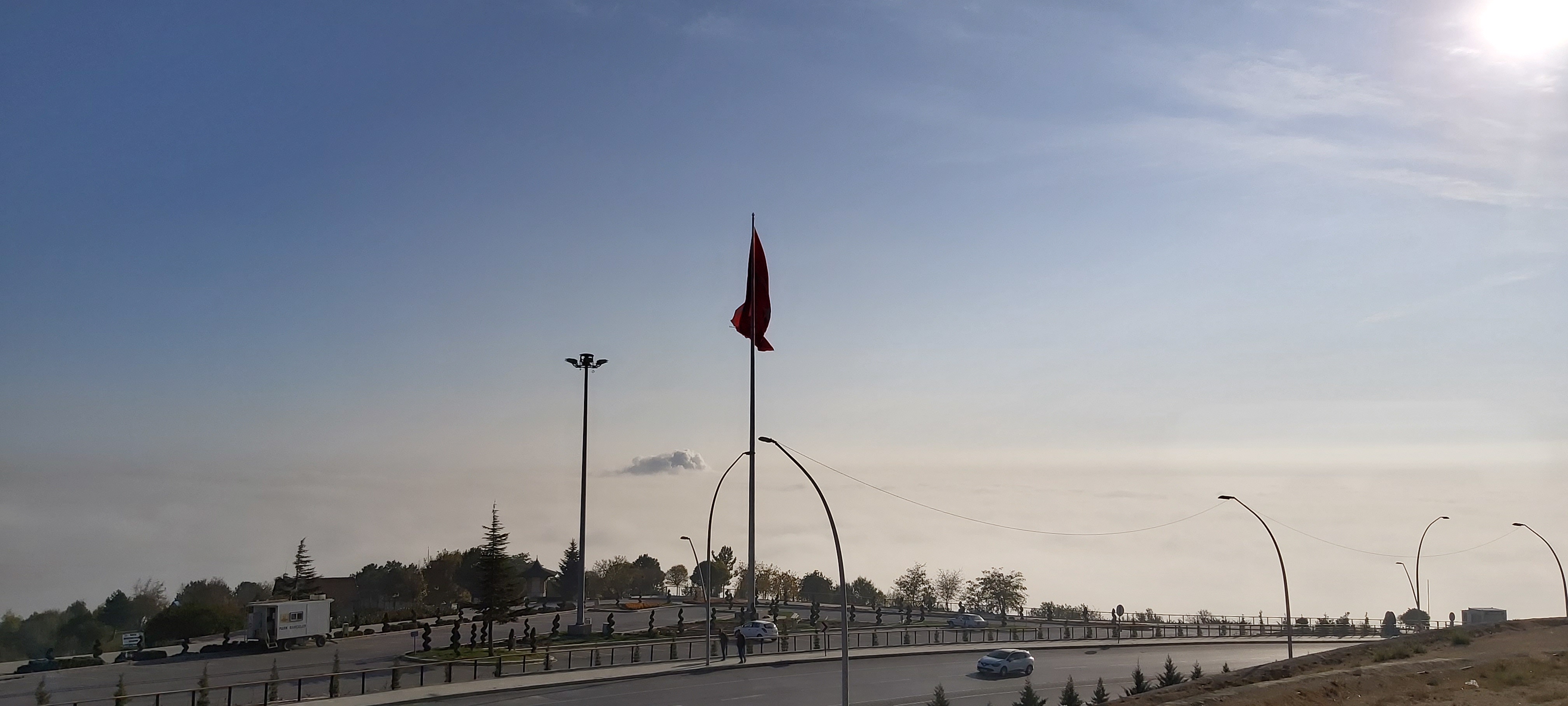 Konya'da muhteşem sis manzarası 16