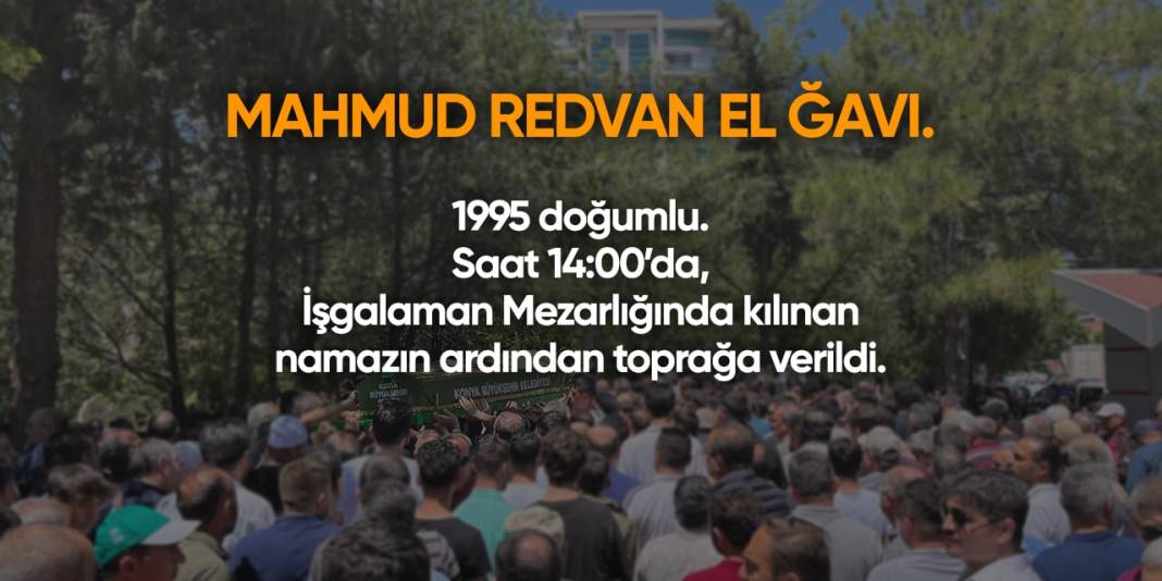 Konya'da bugün hayatını kaybedenler I 20 Nisan 2024 4