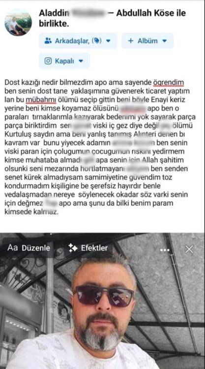 Türkiye bu olayı konuşuyor! Canlı yayında ölen borçlusunun mezarını açıp yaktı 8